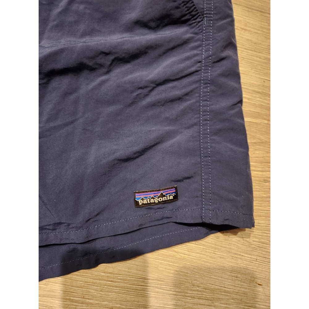 Patagonia Womens Baggies Shorts Navy Blue XL 57059 beach casual comfort momcore - Picture 3 of 7
